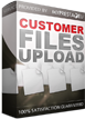 Customer files upload